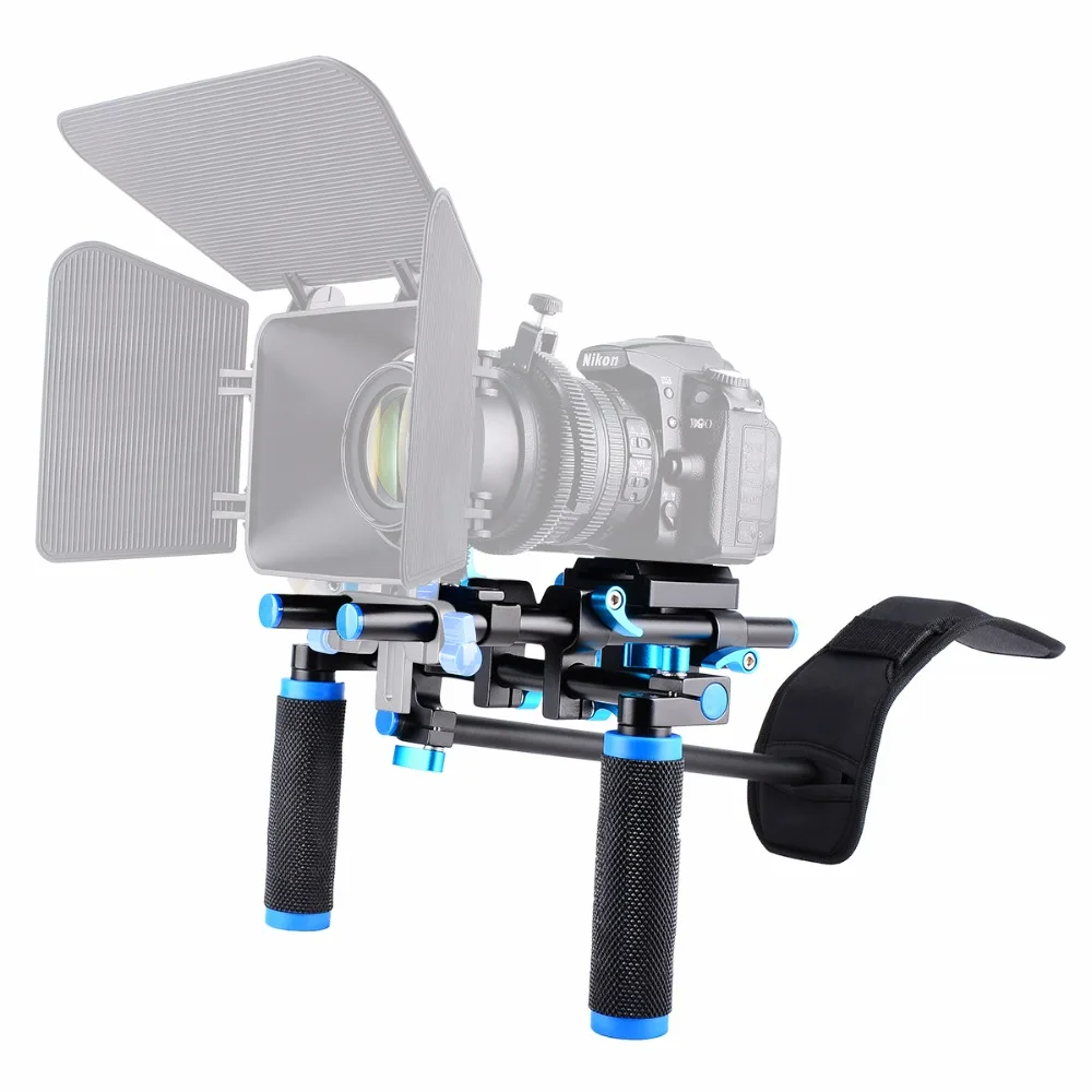 YELANGU D4 DSLR Rig Movie Kit плечевой держатель легко для съемки DV 5d mark ii 6d d800 d610 Стабилизатор