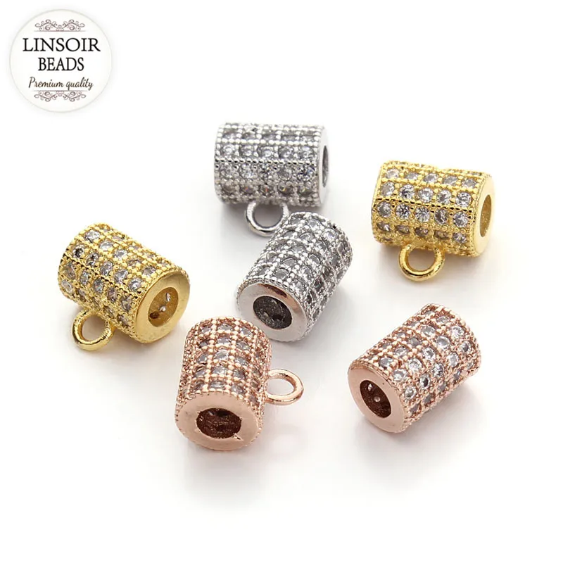 2 шт. бусины коннекторы для браслетов и браслетов|beads quartz|bead lockbeaded safety pin jewelry |