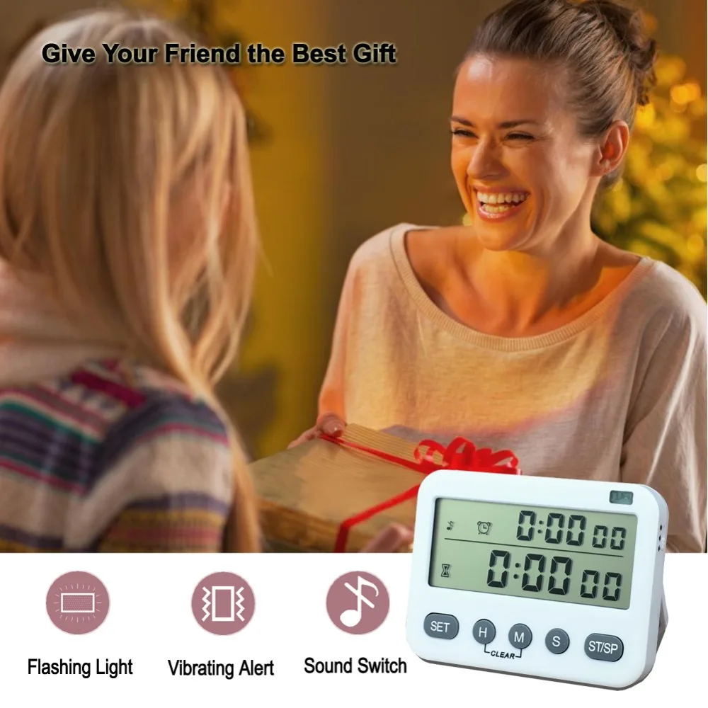 Kitchen Timer Cooking Digital Clock Timing and Countdown Function Device | Дом и сад