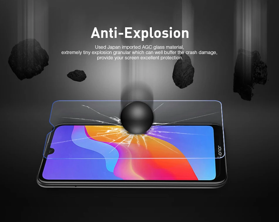 Для huawei Honor 10 Lite Защитная пленка для экрана Honor 10 Lite прозрачное Закаленное стекло Защитная Противоударная пленка 0,2 мм