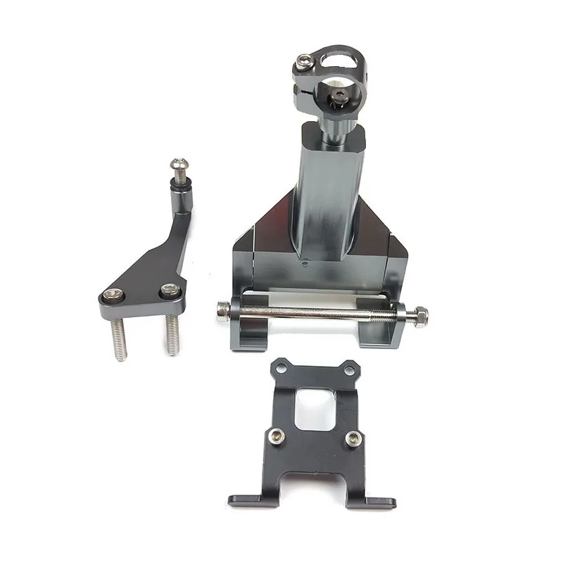 Titanium Bracket Kit 14-17 MT-07 MT07 FZ-07 ЧПУ рулевой демпфер Монтажный кронштейн комплект для Yamaha 2013 MT-07 FZ-07 FZ07 - Цвет: Titanium Bracket Kit