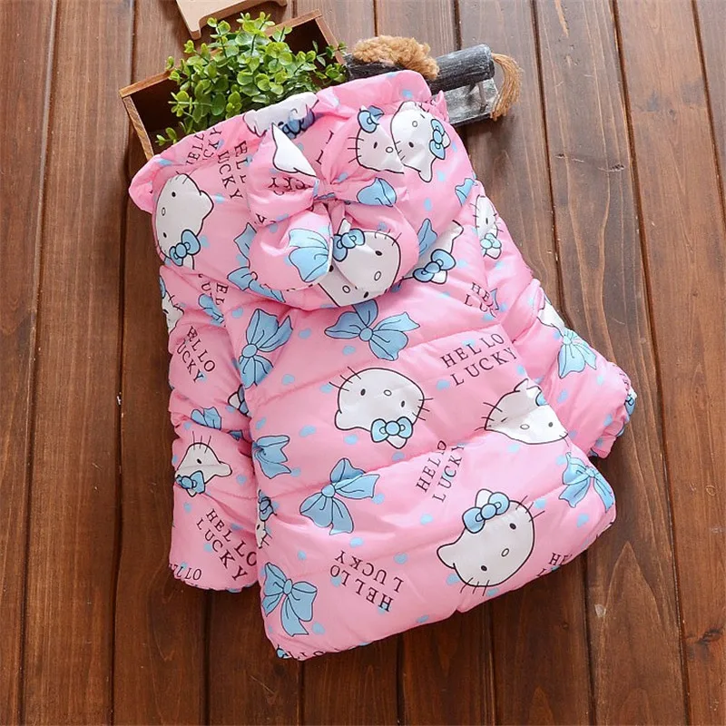 BibiCola/осенне зимняя Рождественская куртка для маленьких девочек детская верхняя