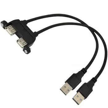 0 5 м резьбовое отверстие может быть исправлена с двойной удлинитель USB кабель уха