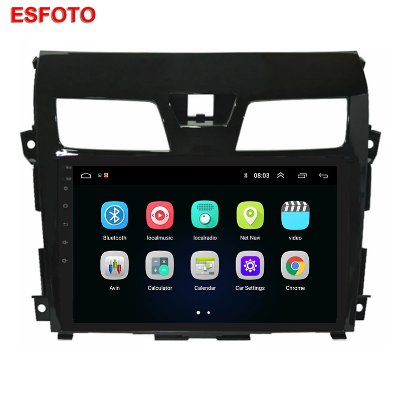 Android 8 1 автомобильный радио мультимедиа 2 din DVD видео плеер gps навигация для Nissan Teana