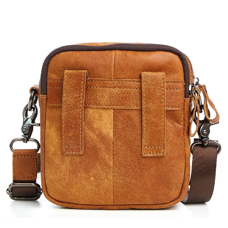 JOYIR брендовые сумки из коровьей кожи почтальонки натуральной мужская