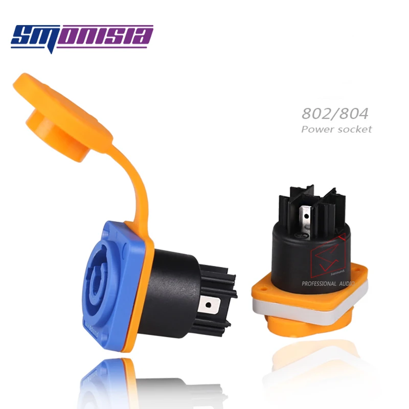 Smonisia 50pcs Waterproof Aviation Power Connector Stage Light Beam LED Display Screen Plug Socket | Обустройство дома