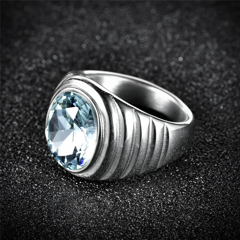 Кольцо GULICX из нержавеющей стали золотого цвета кольцо с большой текстурой для