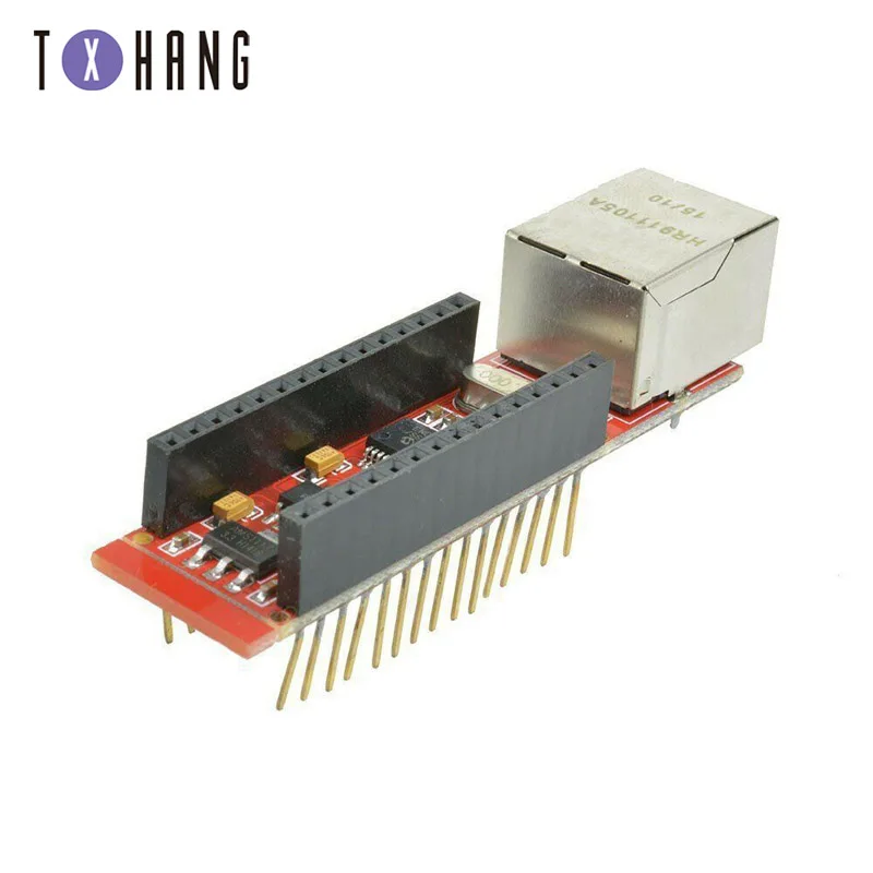 Nano V3 Ethernet щит ENC28J60 микрочип HR911105A веб сервер плата модуль для Arduino 3 0|Интегральные