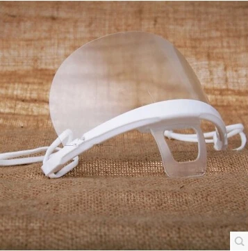 Прозрачная силиконовая Реалистичная маска для приготовления пищи ресторана