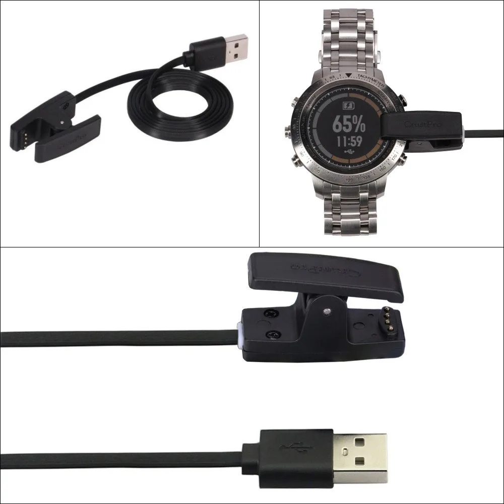 USB кабель для зарядки и передачи данных Garmin Fenix Chronos сменный Браслет спортивных