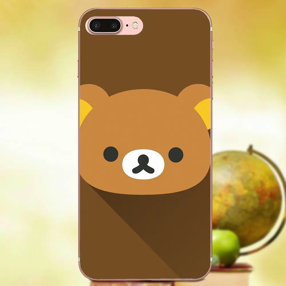 Bear Rilakkuma Usb для Galaxy J1 J2 J3 J330 J4 J5 J6 J7 J730 J8 2015 2016 2017 2018 mini Pro мягкий термополиуретановый