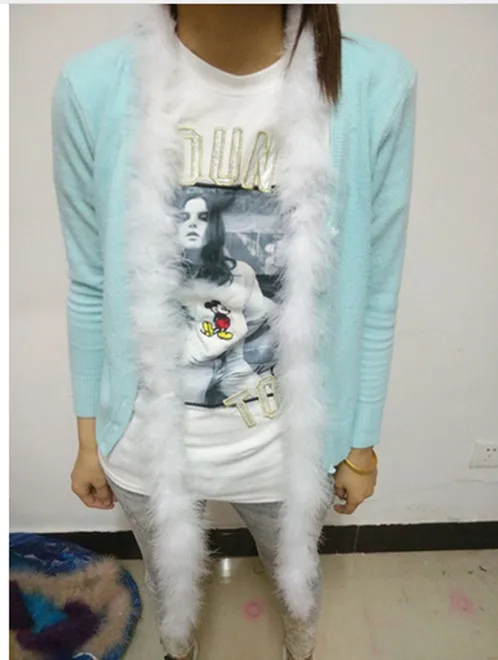 Новинка! Красивые полоски с перьями длиной 2 метра использование: свадьбы