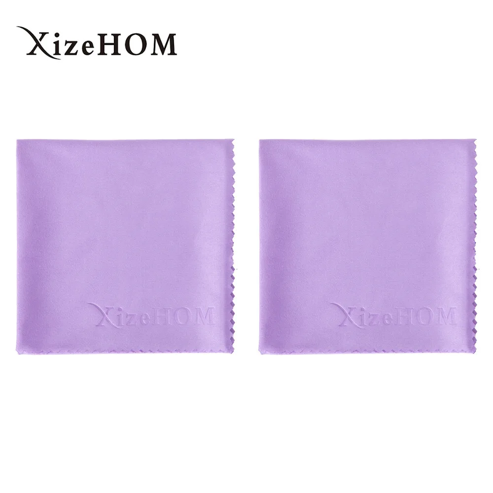 XizeHOM 30*30 см/2 шт бытовые чистящие салфетки, салфетка из микрофибры для всех экранов, очков, очков, объективов камеры