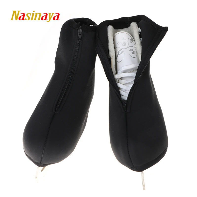Nasinaya-cubierta de zapatos de patinaje artístico para niños y adultos, protector de Material de Neopreno, accesorios deportivos para patinaje sobre hielo