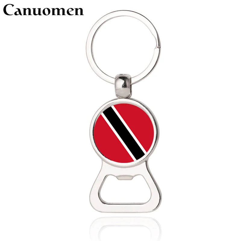 Canuomen открывалка для пивных бутылок брелки ключей Греция Trinidad and Tobago Тувалу флаг