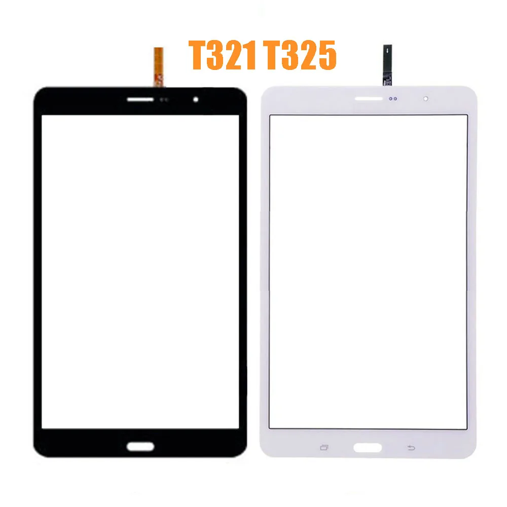 Черный/белый для Samsung Galaxy Tab Pro 8 4 SM T320 T321 T325 внешнее стекло сенсорный экран