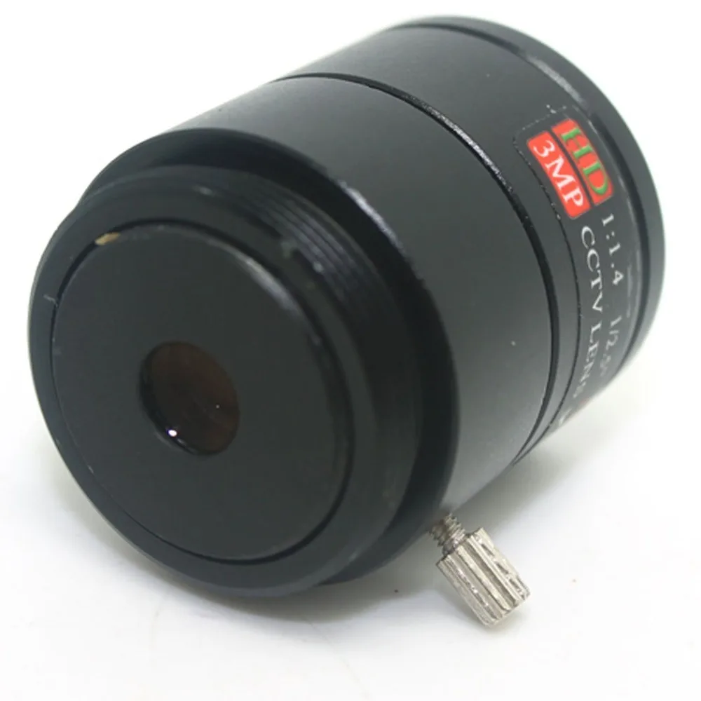 12 мм/F1.4 HD 3MP 1/2. 5 &quotфиксированный инфракрасный CS крепление объектива для камеры