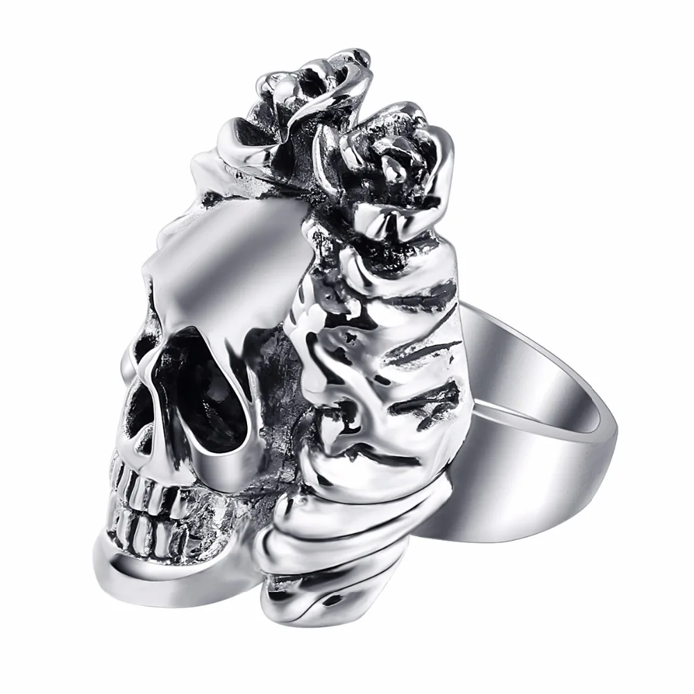 Стрейч преувеличенные татуировки Рок ролл Панк волнистые волосы череп