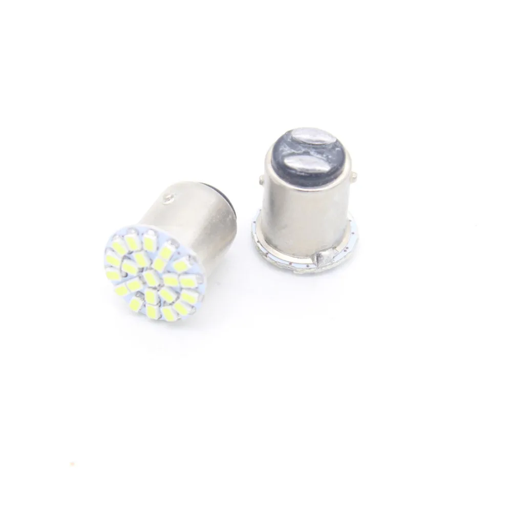 1X1157 BAY15D S25 P21/5 Вт 3020 led 1206 22SMD 1016 7528 Авто поворота Стоп Хвост парковка светильник