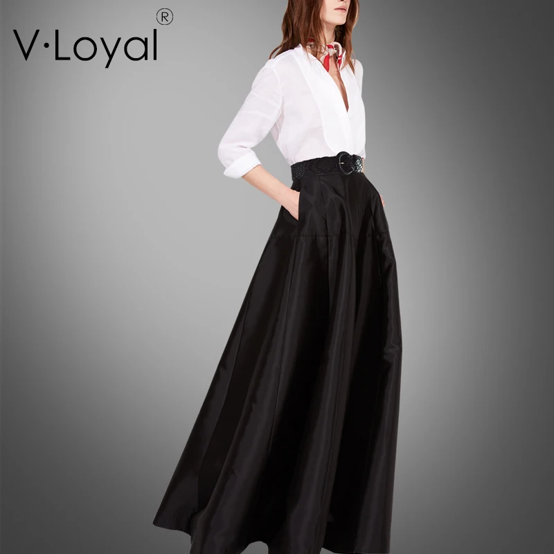 Новая Весенняя мода 2018 юбка с надписью и черная поясом на заказ|black skirt|a skirtfashion skirt