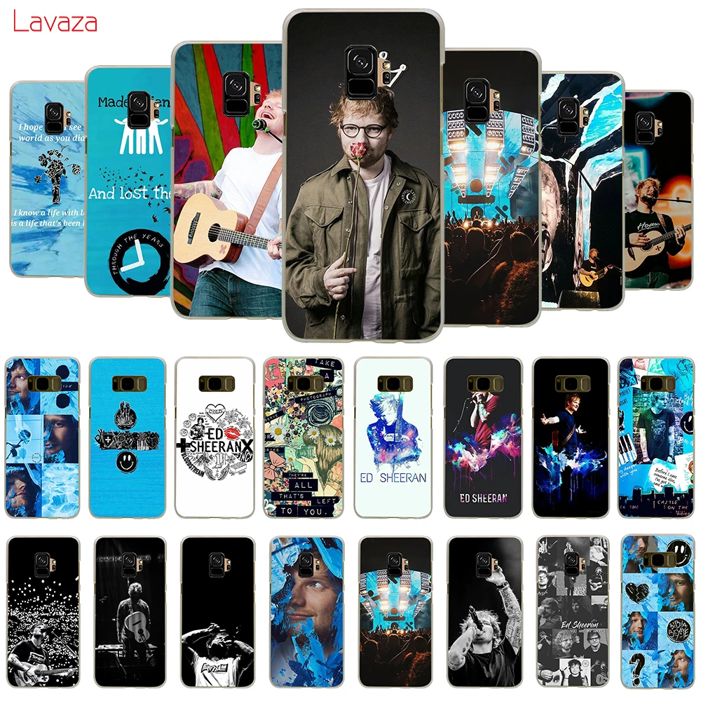 Жесткий чехол для телефона Lavaza ed sheeran Samsung Galaxy S8 S9 S10 Plus A50 A70 A6 A8 A9 2018|Чехлы-накладки|