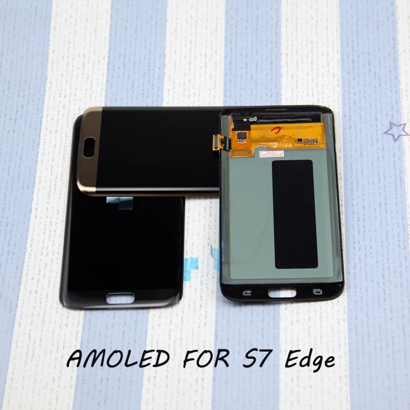 ЖК дисплей для телефона SAMSUNG GALAXY S7 Edge S7edge G935F G935A сенсорный экран дигитайзер 5 &quot