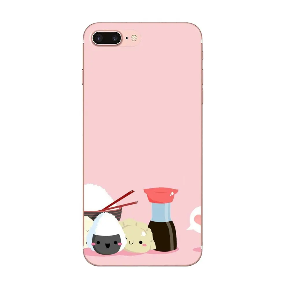 Японский кухня суши еда для Huawei P7 P8 P9 P10 P20 P30 Lite Mini Plus Pro 2017 2018 2019 TPU Модный чехол