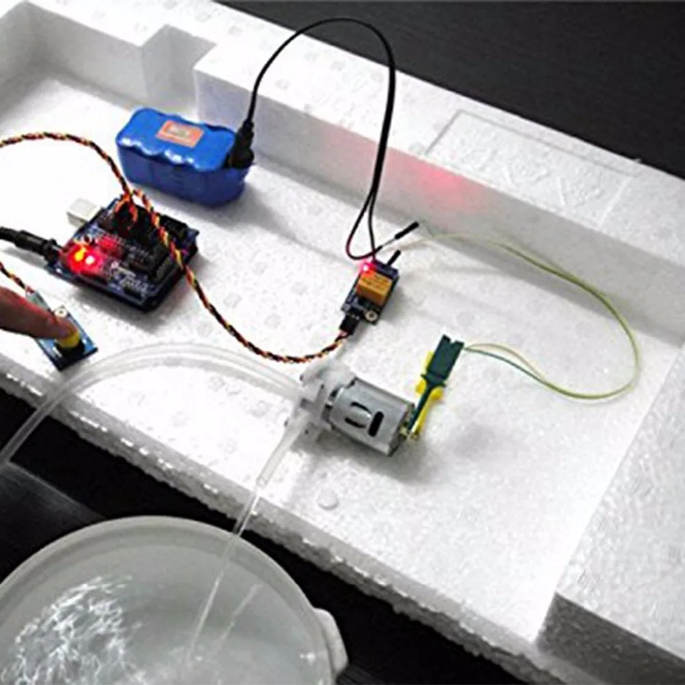 Водяной насос для аквариума Saim DC 3 6 в Электрический микро распылитель двигатель
