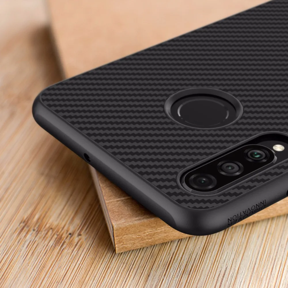 Чехол для huawei P30 Lite Nillkin из синтетического углеродного волокна PP, защитный чехол-накладка для huawei P30 Lite