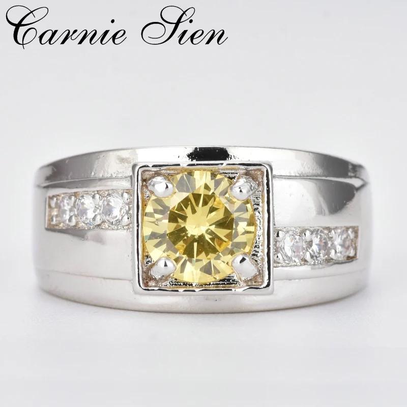 Карни изысканный Для мужчин женщин кольца ювелирные изделия серебро Цвет Femme