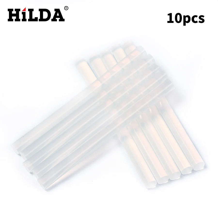 HILDA 10 шт./компл. 7 мм x 98 термоплавкие клеевые палочки для электрического клеевого