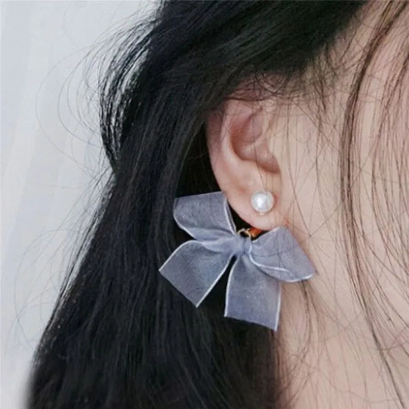 1 пара сексуальные большие висячие свадебные серьги сережки кружевные с