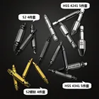 Двухсторонний инструмент для удаления поврежденных болтов из быстрорежущей стали 4341, экстракторы экипажей дюйма