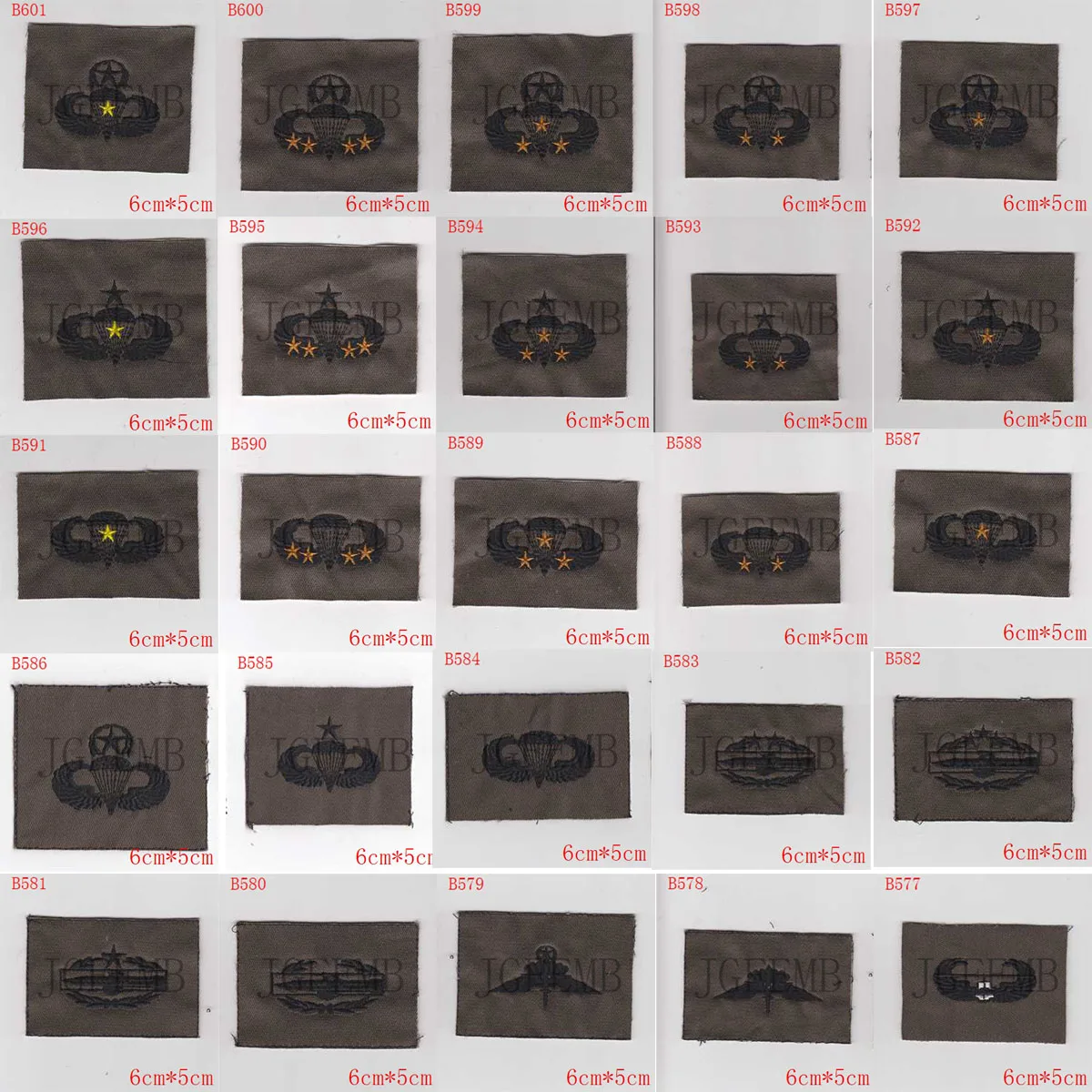 

Green U.S.ARMY NAVY AIRFORCE Skills Military Tactical Embroidery patch