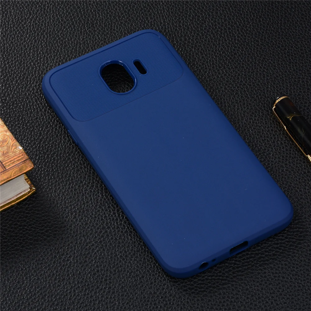 Fundas samsung Galaxy J4 J6 2018 Чехлы мягкая резина термопластичный полиуретан Силиконовые