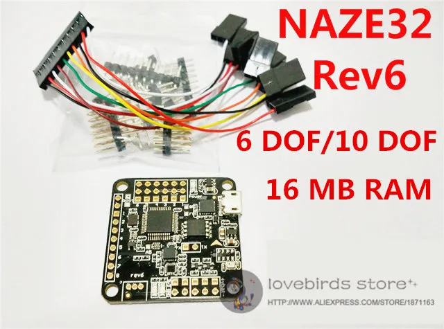 Acro Afro Naze32 Flip32 + Rev 6 6DOF/10DOF flght control 16m 5 Модернизированный для DIY мини дрона