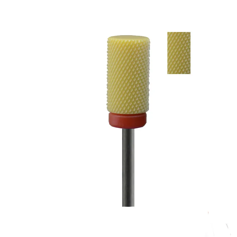 

Orange Ceramic Nail Drill Bit - Small Barrel Bit F