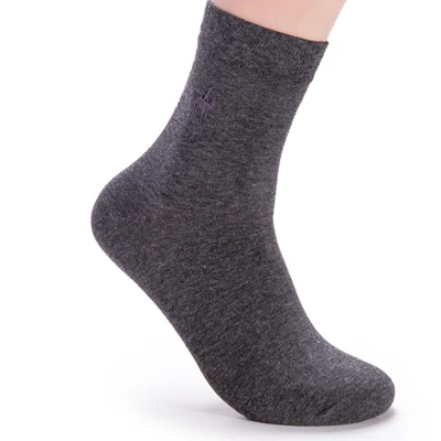 5 pairs Dark grey PIER POLO, оригинальные брендовые носки, мужские носки высокого качества, деловая одежда, Носки Happy, классические, однотонные, мужские, 100 хлопок, носки, черные - Цвет: 5 pairs Dark grey