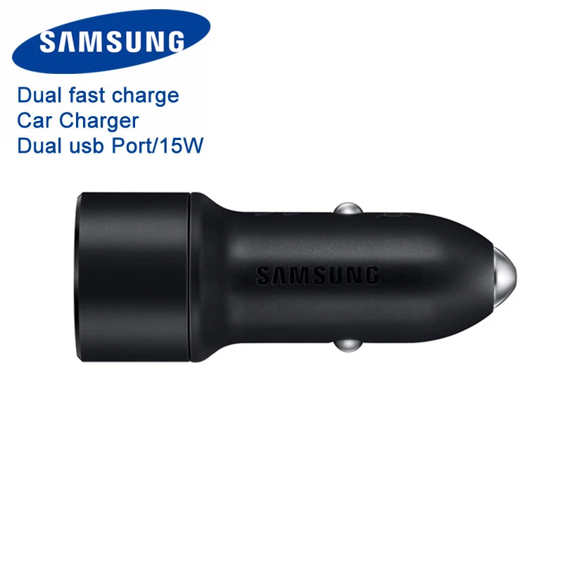 Оригинальный SAMSUNG двойной EP L1100 быстрой зарядки для Samsung Galaxy S10Plus S9 S8 S7 A7 A5 C7 C5 usb