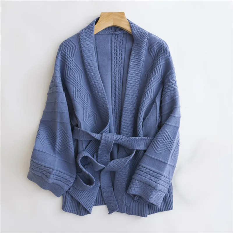 Tcyeek 2020 Autumn Cardigan Women Knitted Sweater Korean Fashion Sweaters Winter Bottom Jacket Warm Clothes Sueter Mujer LWL759 |