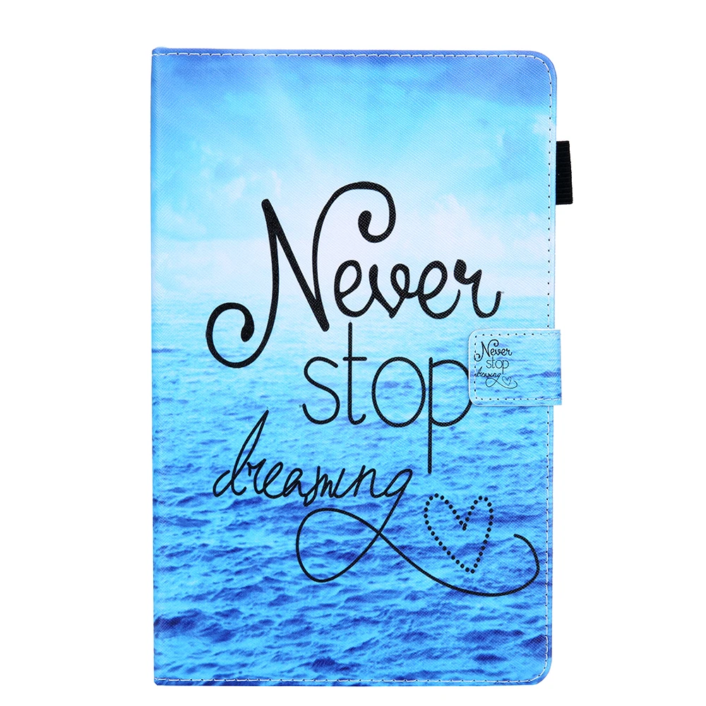as photo Чехол для samsung Galaxy Tab A, 10,1 дюймов, SM-T510, SM-T515, 10,1 дюймов, чехол из искусственной кожи, Модный чехол для планшета с рисунком, T510 - Цвет: as photo
