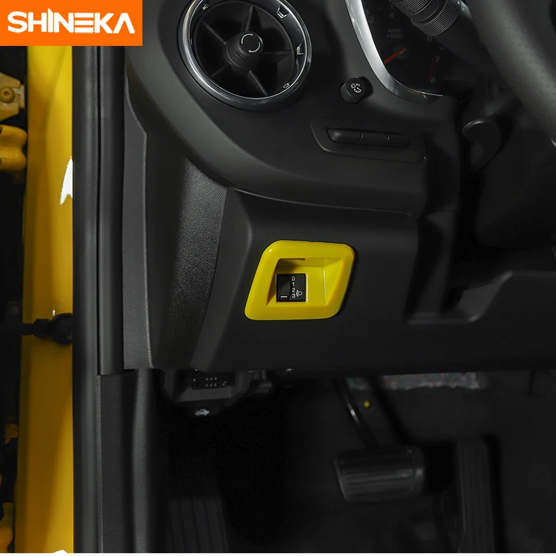 Комплект для украшения салона автомобиля SHINEKA верхнее и нижнее Управление фарами
