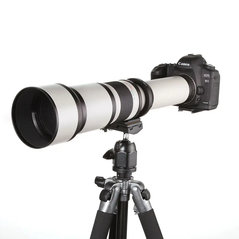 JINTU 650 1300 мм f/8 16 Супер телефото зум объектив + сумка для переноски Micro M4/3 Panasonic GH3 GH4