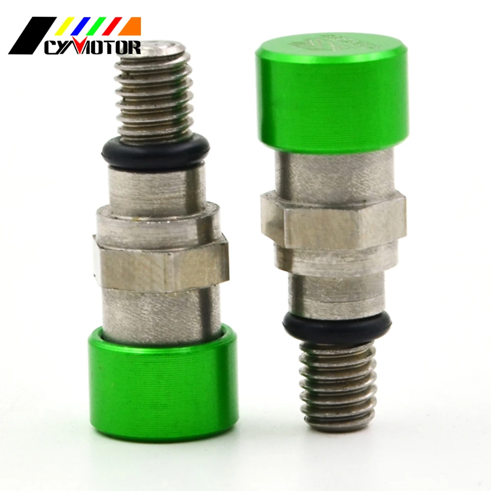 2 шт. мотоциклетная вилка для мотокросса воздушные клапаны винты M5x0.8 SUZUKI KAWASAKI RM RMZ