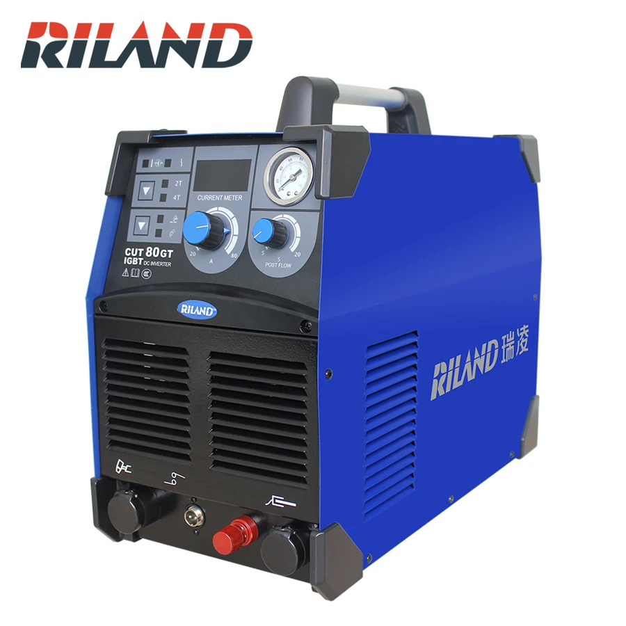 RILAND 380V трехфазный CUT80GT IGBT DC инвертор плазменный резак аппарат для воздушно