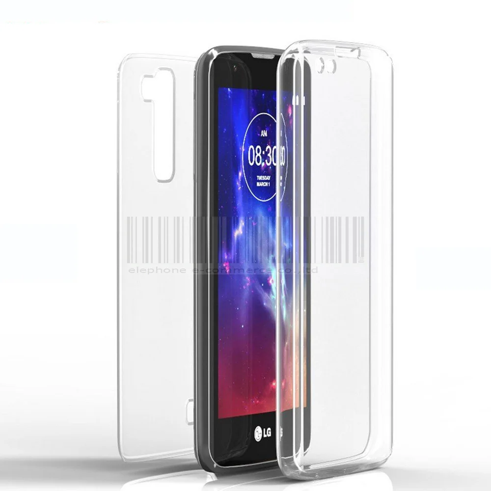 Полный охват тела защитный ТПУ гибкий гель Передний + задний Чехол ударопрочный