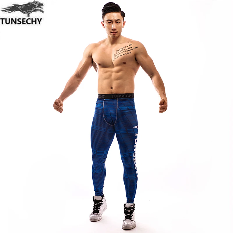 TUNSECHY 2019 зимнее теплое тонкое мужское термобелье с 3D принтом длинные кальсоны