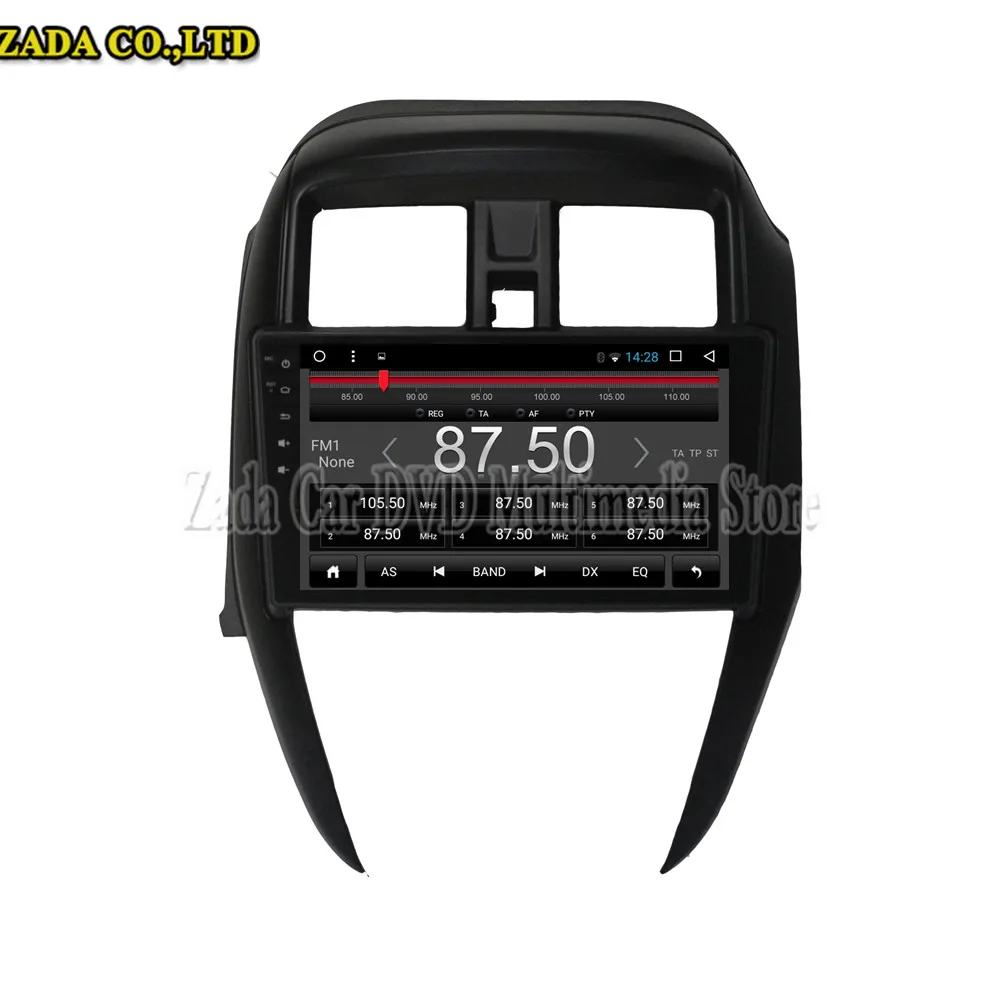 NaviTopia 10.1inch 1024*600 1GB/2GB RAM Quad Core/Octa Core Android 6.0 Car Radio player for Nissan Sunny 2014 2015 2016 | Автомобили и