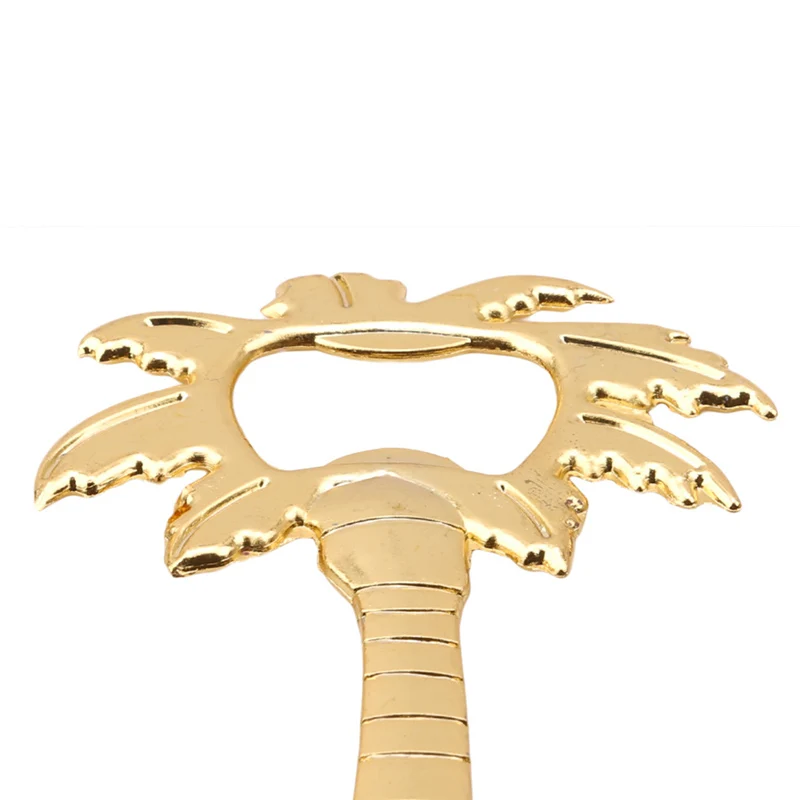 Solid Color кокосовые пальмы форма открывалка для бутылок из нержавеющей стали пива