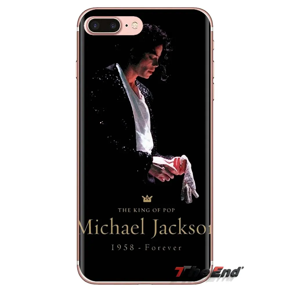 For Samsung Galaxy A3 A5 A7 A9 A8 Star A6 Plus 2018 2015 2016 2017 MICHAEL JACKSON KING OF POP MJ BEAT IT Silicone Phone Housing |